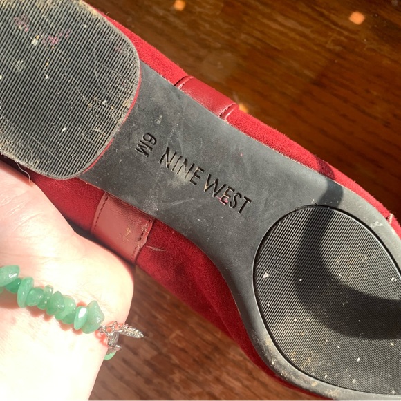 BURGUNDY BALLET FLAT - Picture 8 of 8